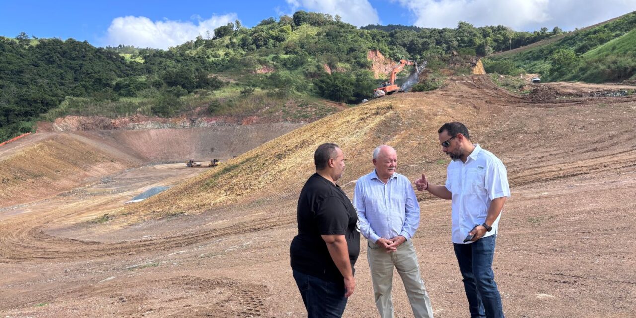 En junio disponible la ampliación del vertedero en JUNCOS