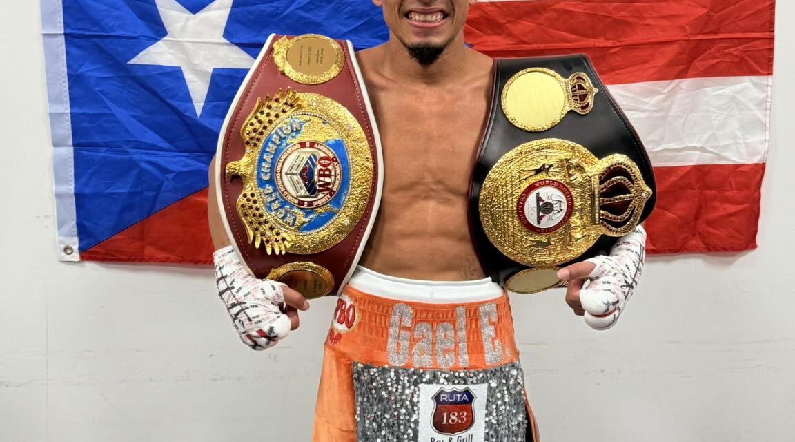 René “El Chulo” Santiago, orgullo de Humacao, defenderá sus títulos unificados el 3 de abril en Japón