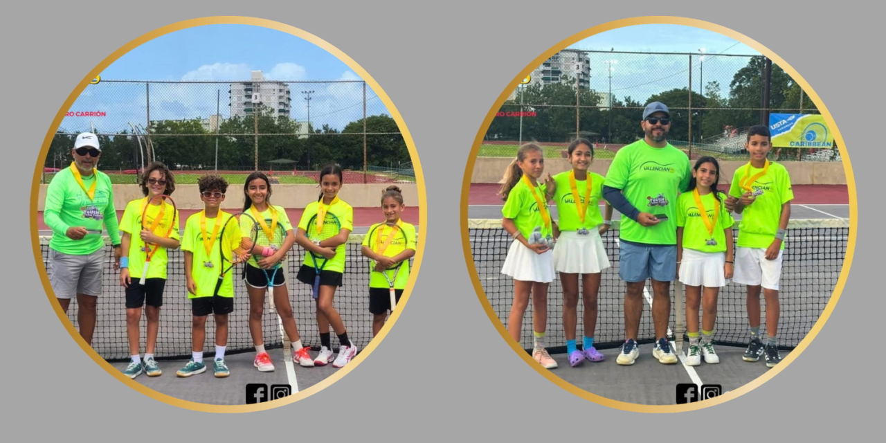 Academia El Valenciano de Juncos conquista doble campeonato en tenis juvenil