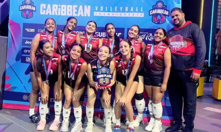 JVC destaca con medalla y campeonato en el Caribbean Volleyball Championship