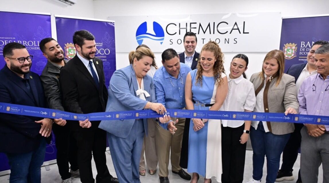 Chemical Solutions invierte $6.5 millones y creará 90 empleos en Yabucoa