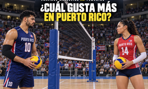 Voleibol masculino versus femenino: ¿cuál gusta más en Puerto Rico?